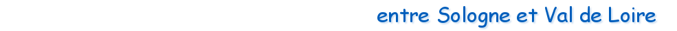 entre Sologne et Val de Loire                                                                 entre Sologne et Val de Loire